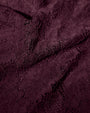 Close up fabric for Sweetie Long Sleeve Top - Lace Garnet